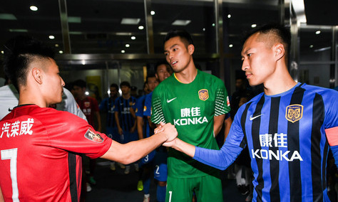 关于中超强强对话：江苏苏宁力克广州恒大，豪取客场胜利的信息