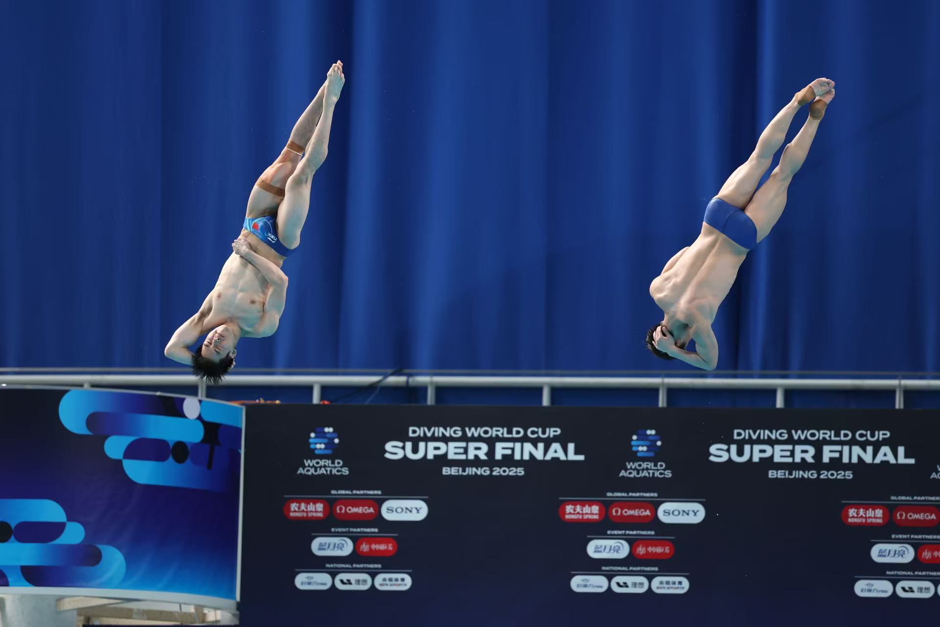 德国跳水队在团体赛中表现抢眼